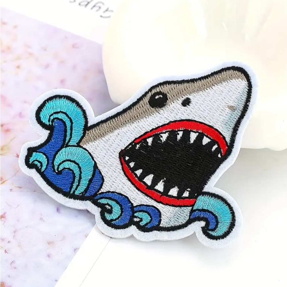 Jaws Embroidered Patch